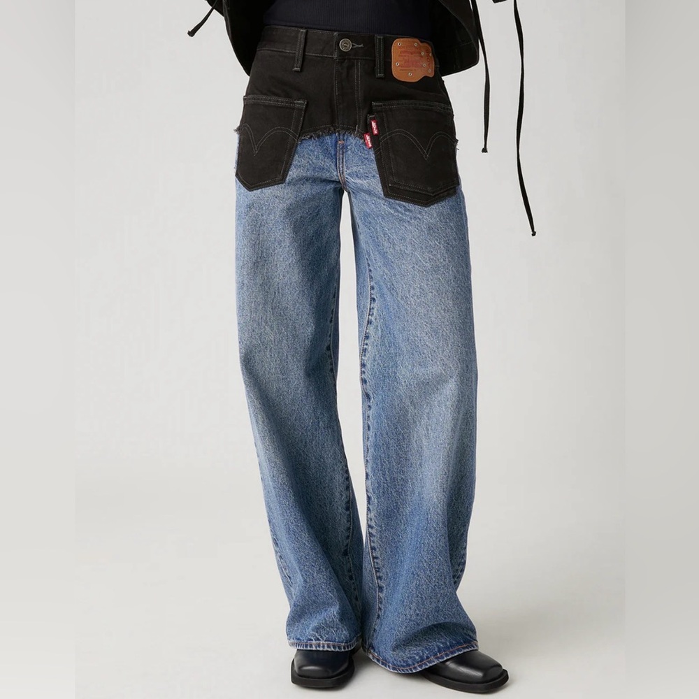 Levi’s® X ADSB Andersson Bell Baggy Wide-Leg Mid-Rise Jeans NWT
